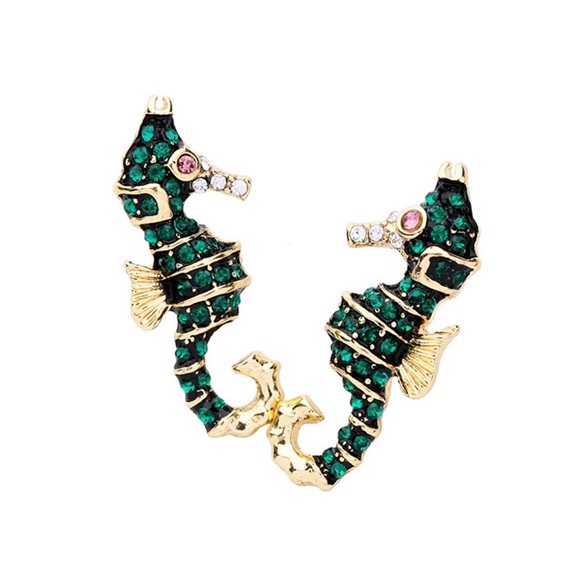 Sea Horse Earrings - Picture 4 of 4